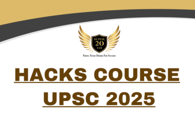 HACKS COURSE UPSC 2025